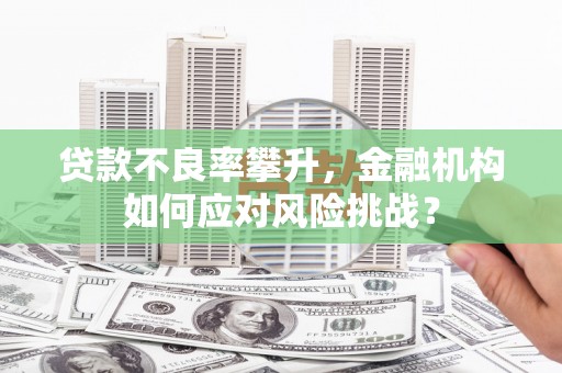灵川贷款不良率攀升，金融机构如何应对风险挑战？