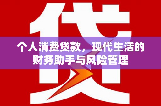 灵川个人消费贷款，现代生活的财务助手与风险管理