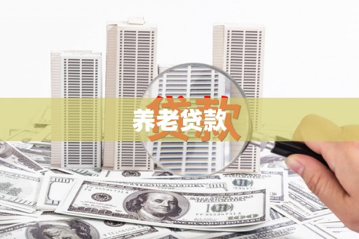 灵川养老贷款