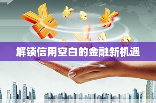 灵川解锁信用空白的金融新机遇