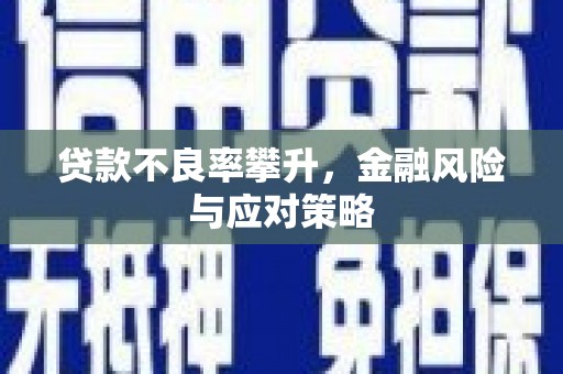灵川贷款不良率攀升，金融风险与应对策略